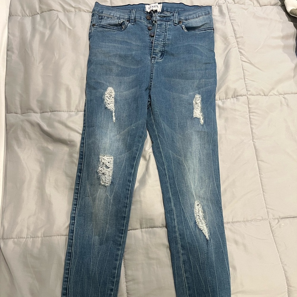 Mens illusive London skinny jeans